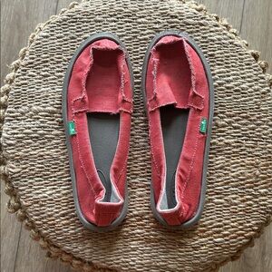 SANUK WOMEN'S SHORTY FLAT Sidewalk Surfer Size 7